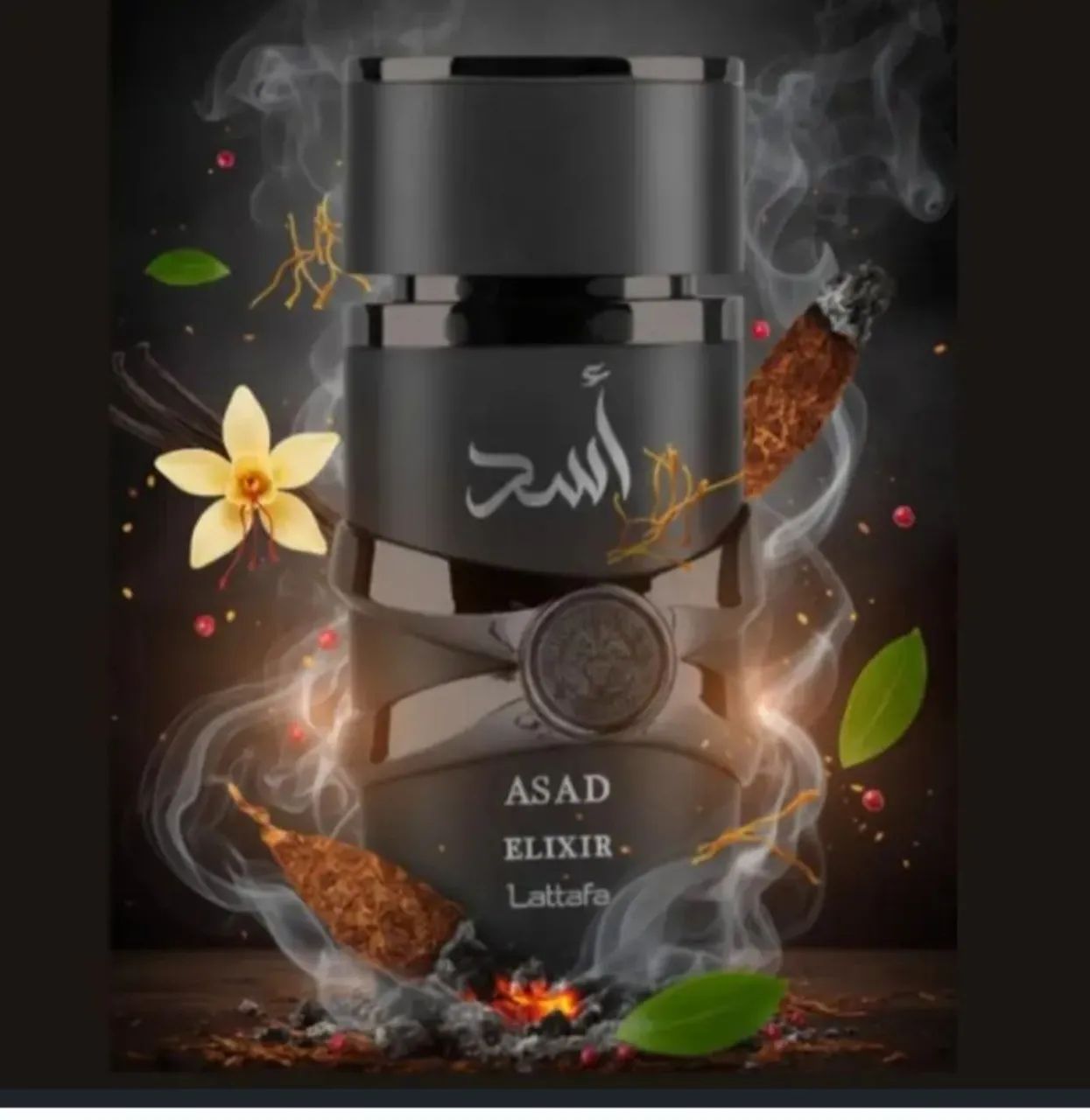 Perfume Lattafa Asad elixir 100ml original lacrado  - Foto 3