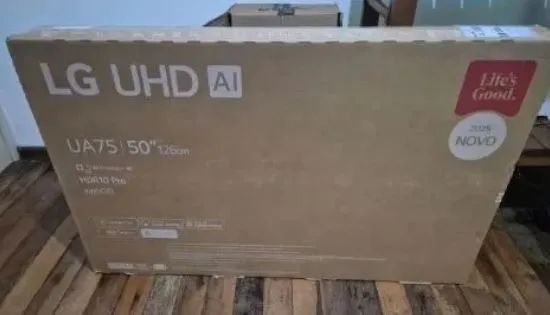 [**oferta**] smart tv LG 50 polegadas 4k lacrada na caixa!! 12 meses de garantia+nota !!!!