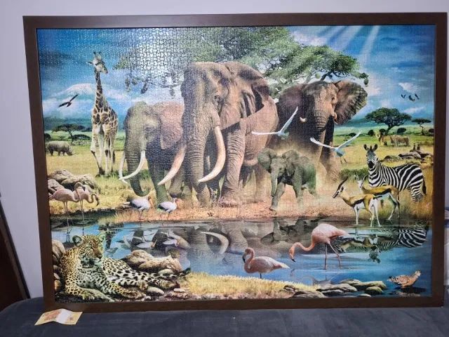 Quadro Quebra Cabeça 8.000 peças - Foto 4