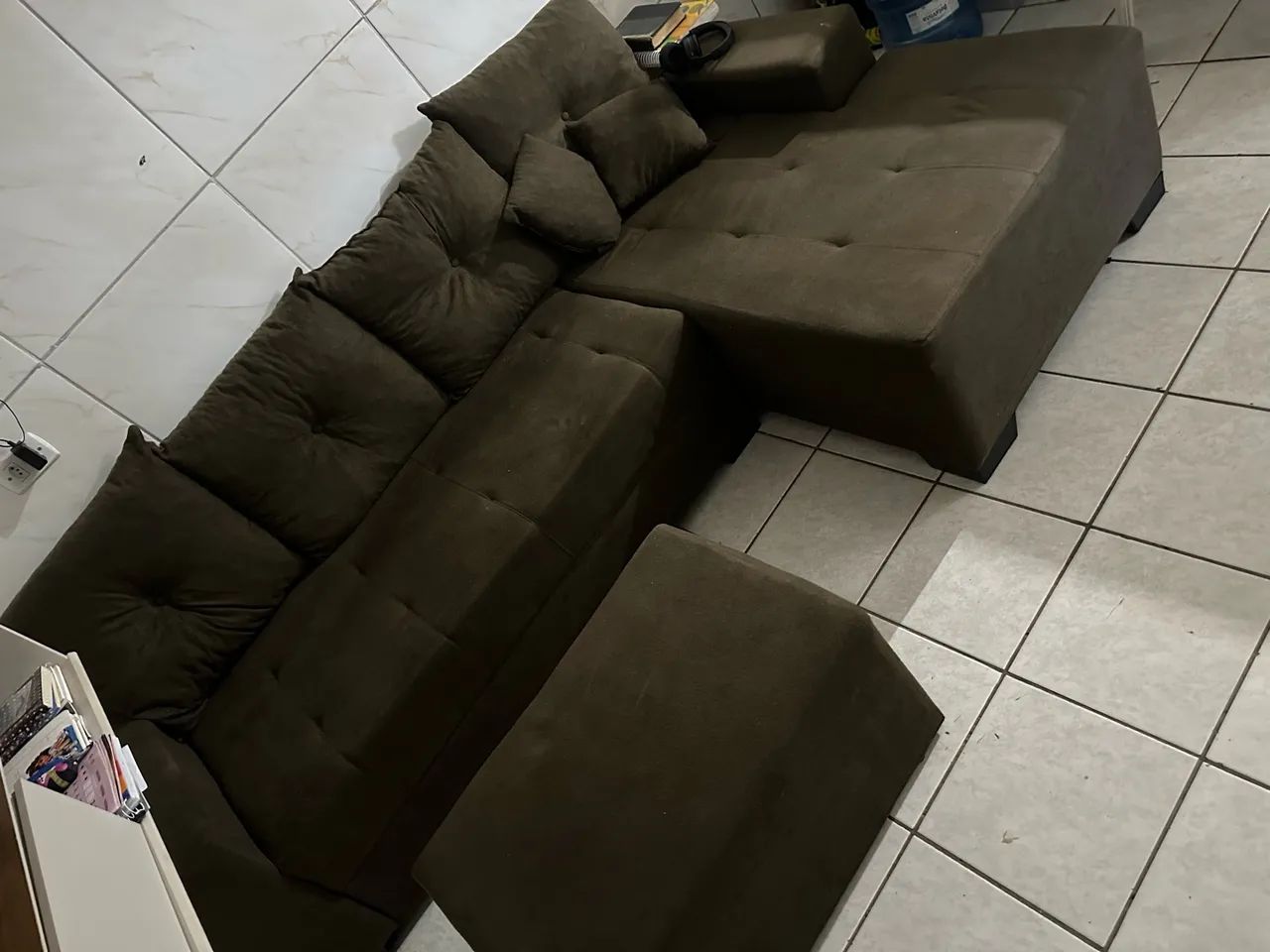 Vendo sofá novo 