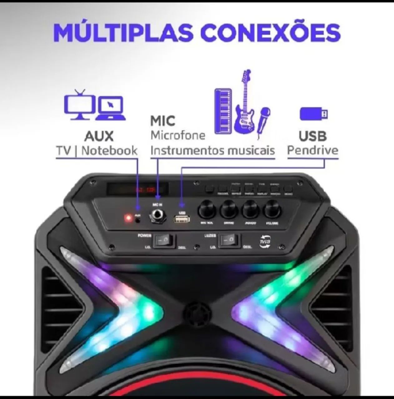 Caixa de som mondial  - Foto 2