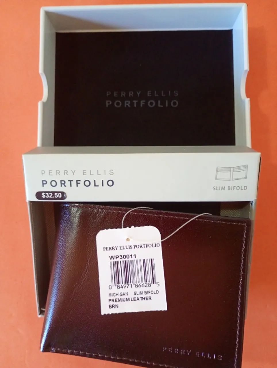 Carteira em Couro PERRY ELLIS - PORTFOLIO - Foto 3