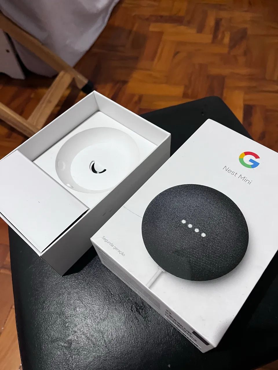 Google Nest Mini 2ª Geração Smart Speaker Carvão (Cinza Escuro
