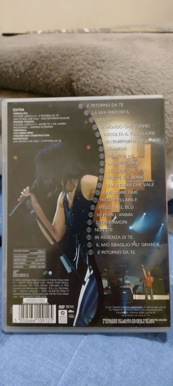DVD LAURA PAUSINI ANTIGO  - Foto 4