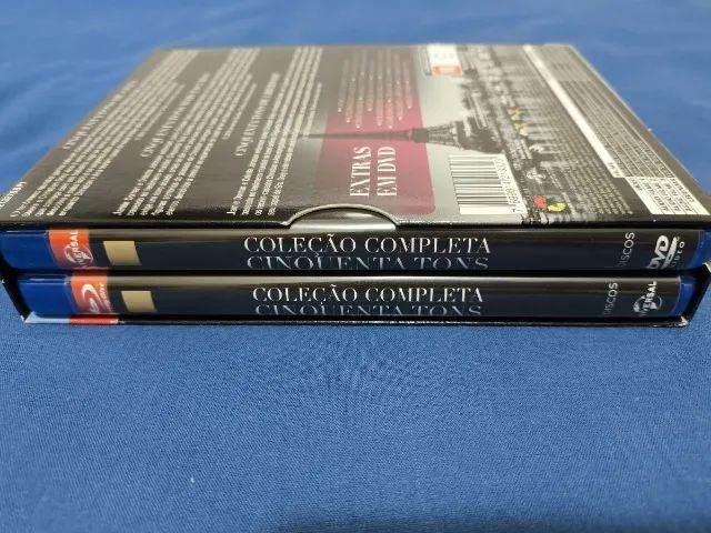 Trilogia Blu-ray e DVD - Cinquenta Tons de Cinza - 6 Discos - Foto 4