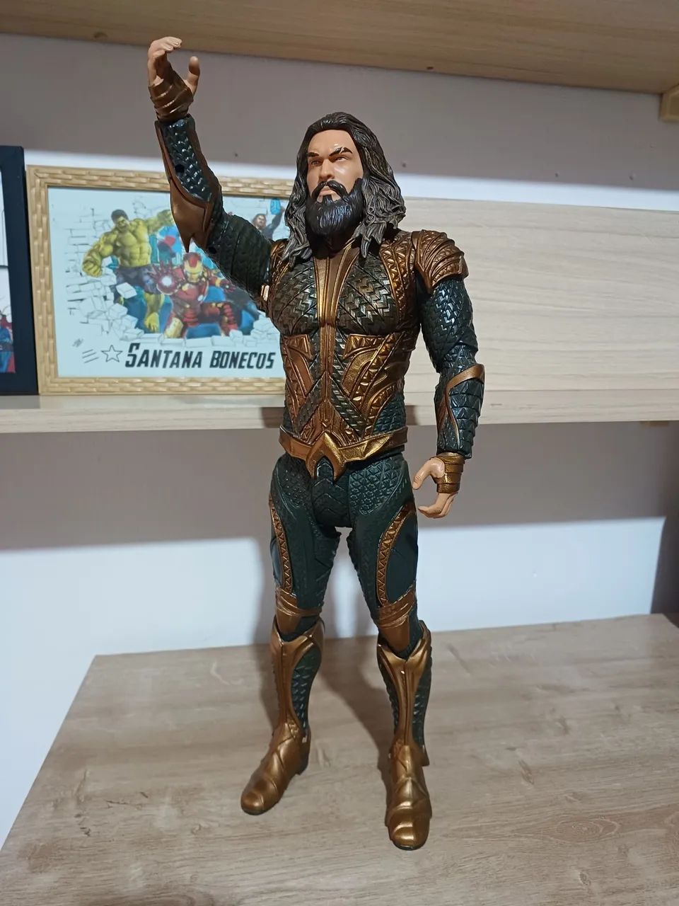 Aquaman 45cm original marca Dc Comics  - Foto 5