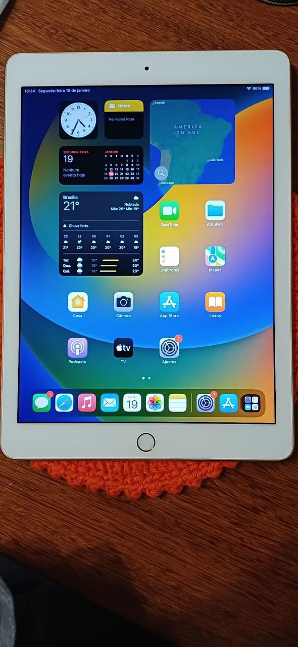 VENDO: iPad Pro 9.7" A1673 - 256 GB - Prateado - Ótimo Estado  - Foto 5
