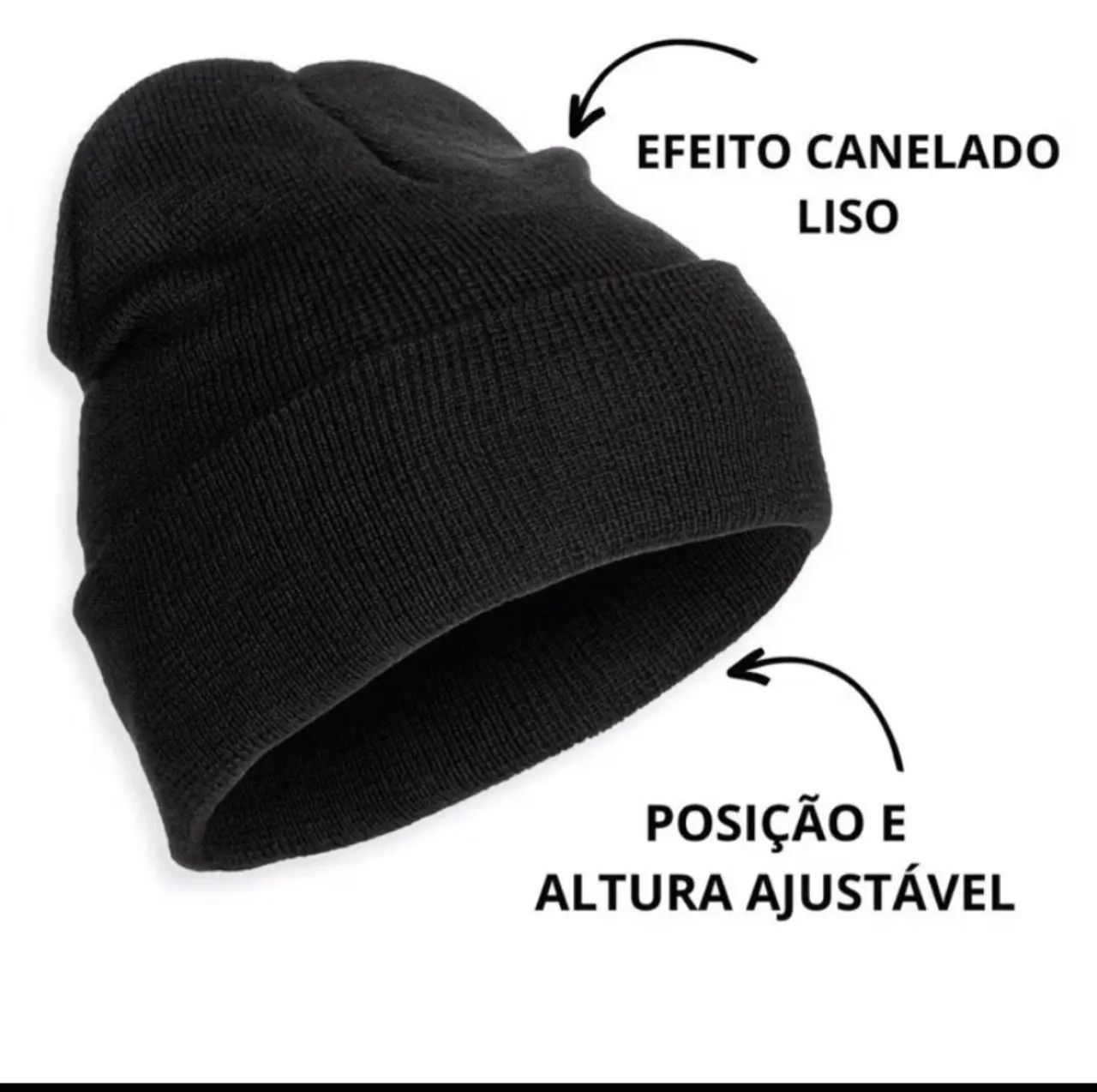 Touca gorro preto - Foto 2