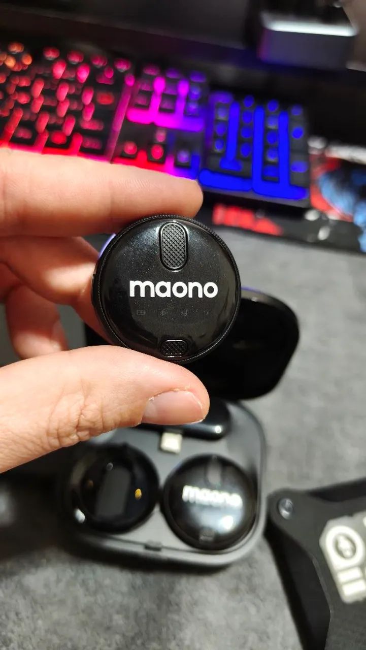 Microfone de Lapela Maono WM620 USB C - Foto 2