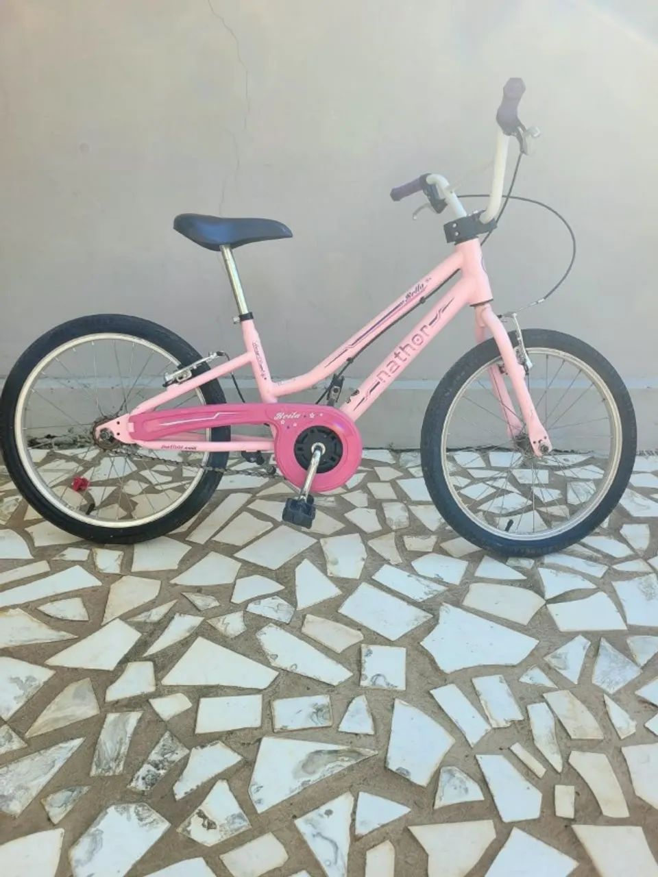 bicicleta infantil aro 20 rosa  