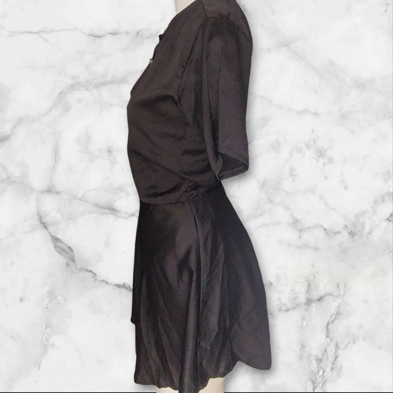 Vestido gótico preto - Foto 2