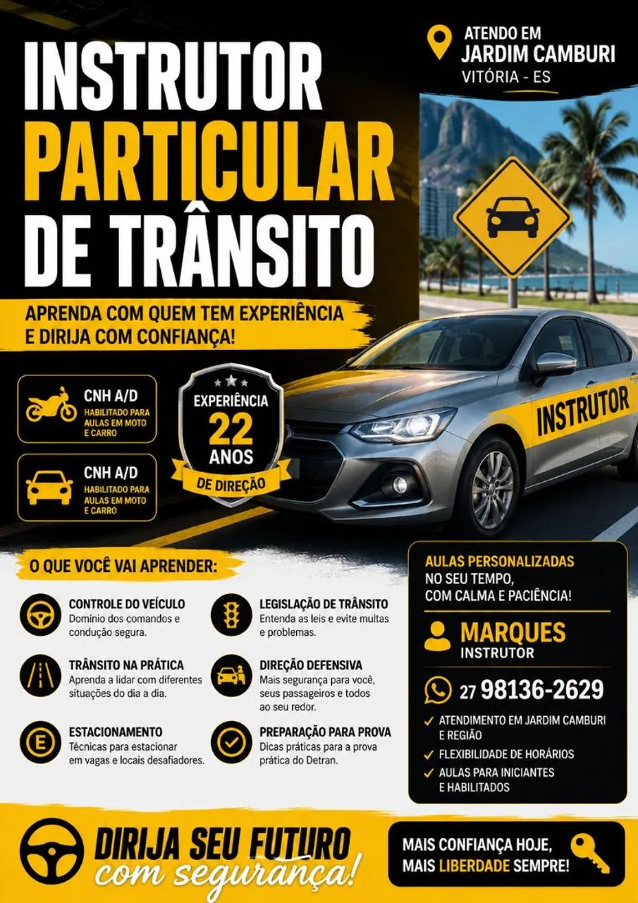 Aula Particular de direção