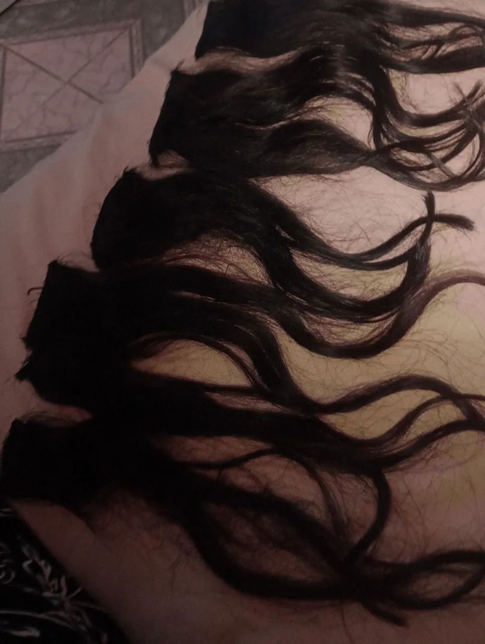 Telas de cabelo humano