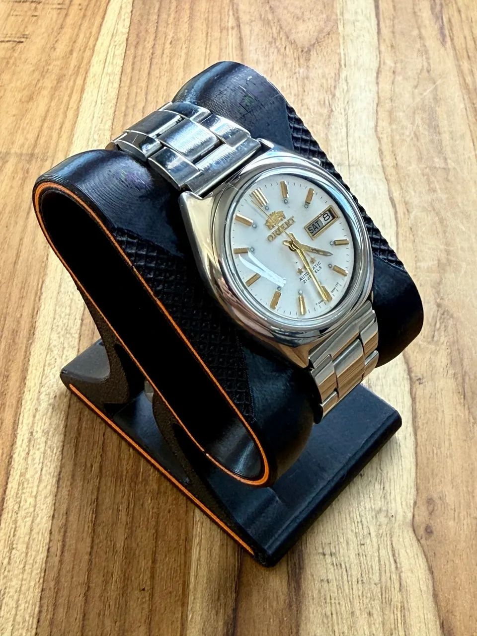 Relógio Orient White Gold - 1970 - Foto 2