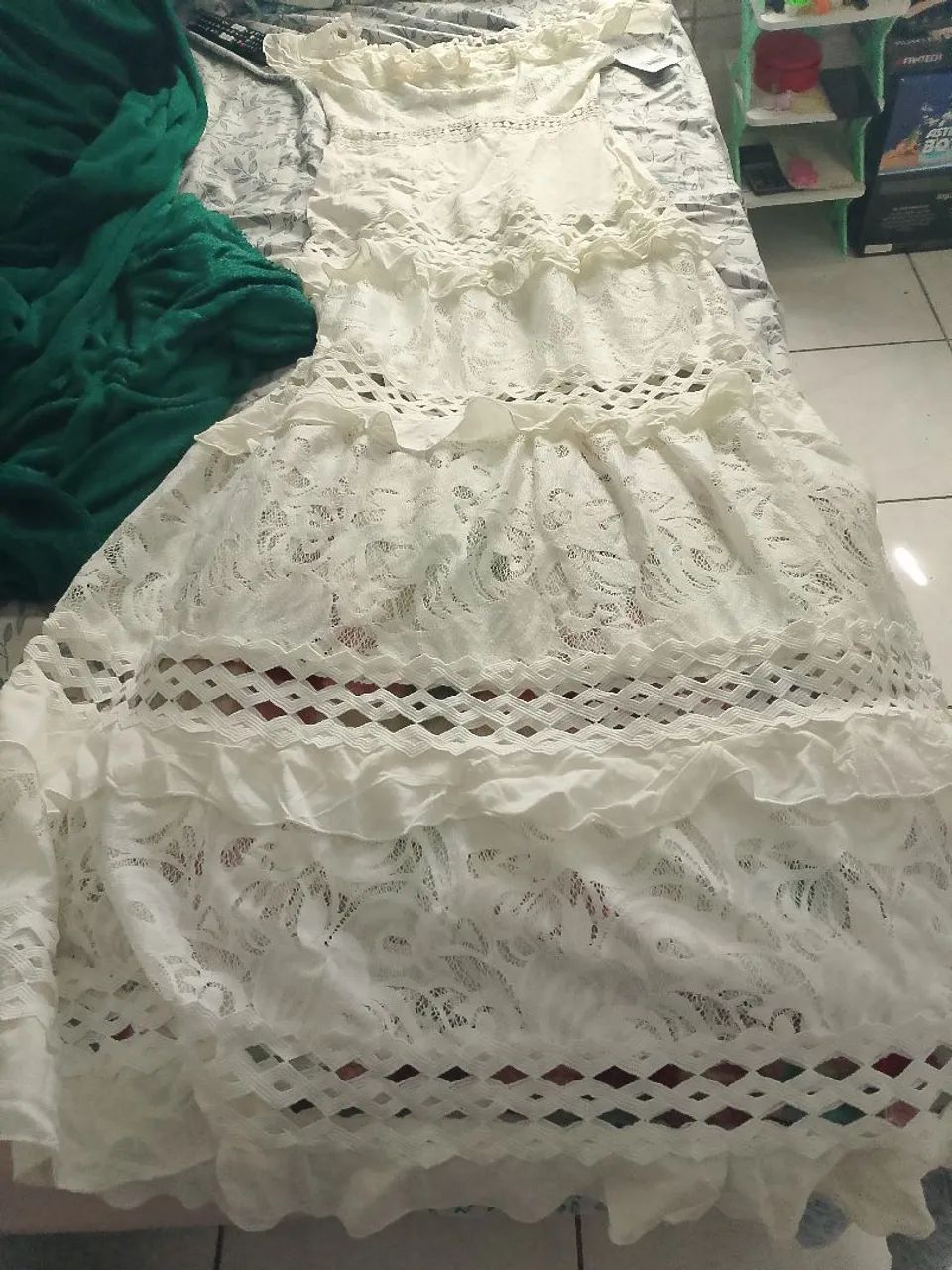 Vestido marca Ave rara branco - Foto 2
