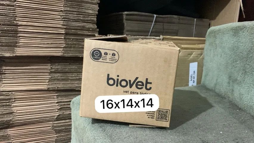 Caixa de papelão para ecommerce 