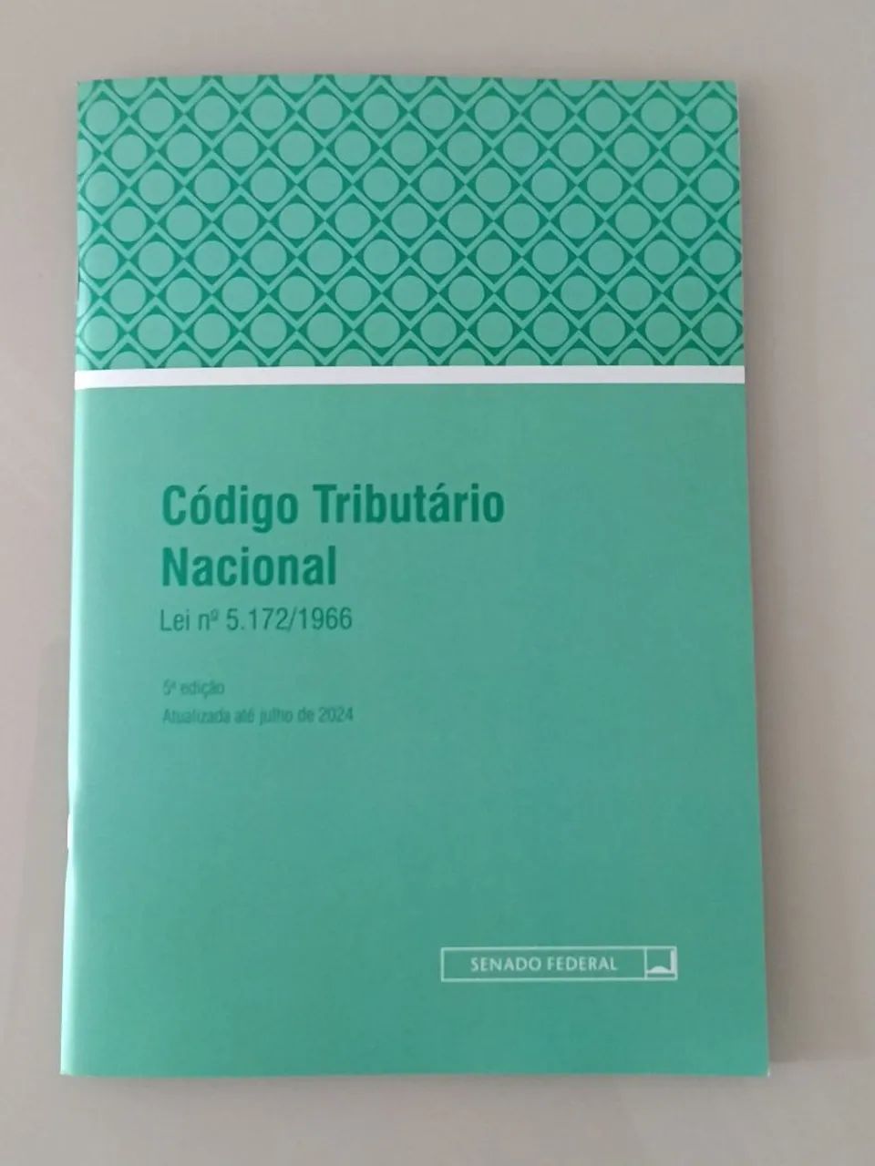 ? Código Tributário Nacional - Atualizado 2024 - Senado Federal