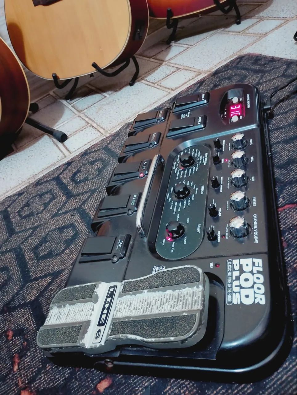 Pedaleira Floor Pod Plus perfeito estado  - Foto 3