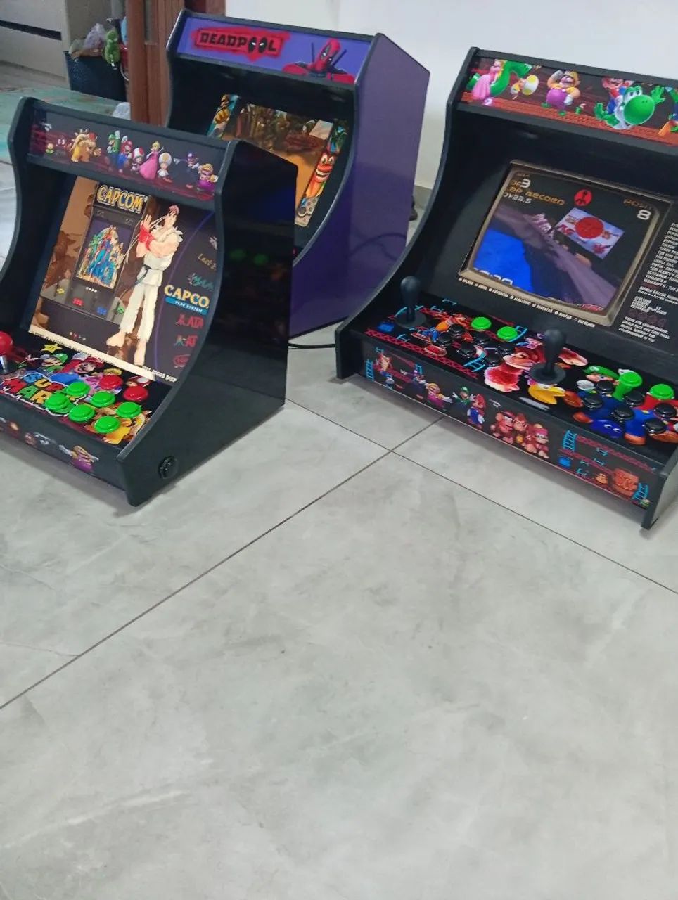Fliperama Multijogos Bartop - DEADPOOL  - Foto 5