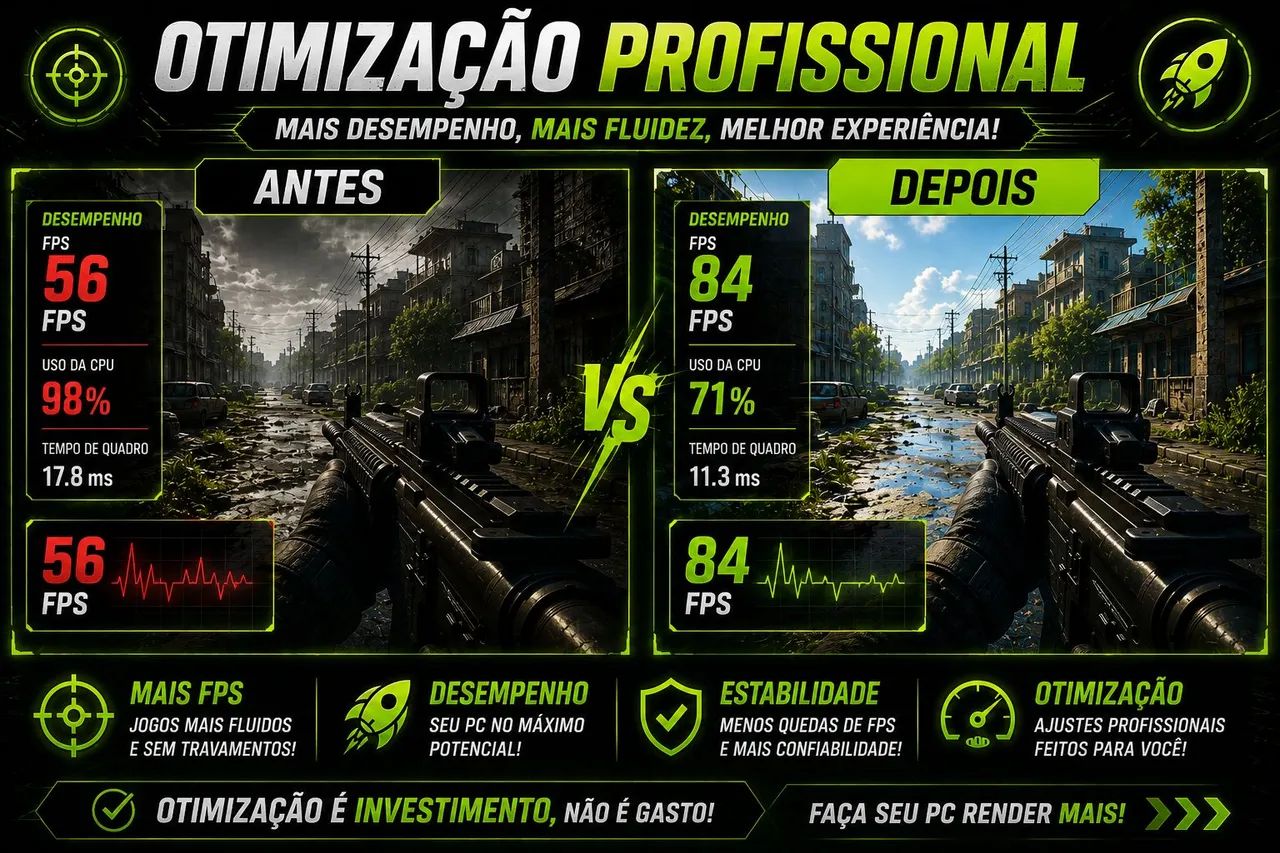 OTIMIZAÇÃO PARA PC, +DESEMPENHO  - Foto 2