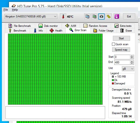 SSD Kingston 480GB (usado) - Foto 3