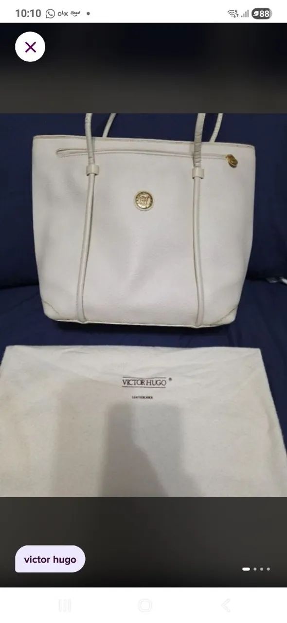 Bolsa em Couro - Victor Hugo  - Foto 4