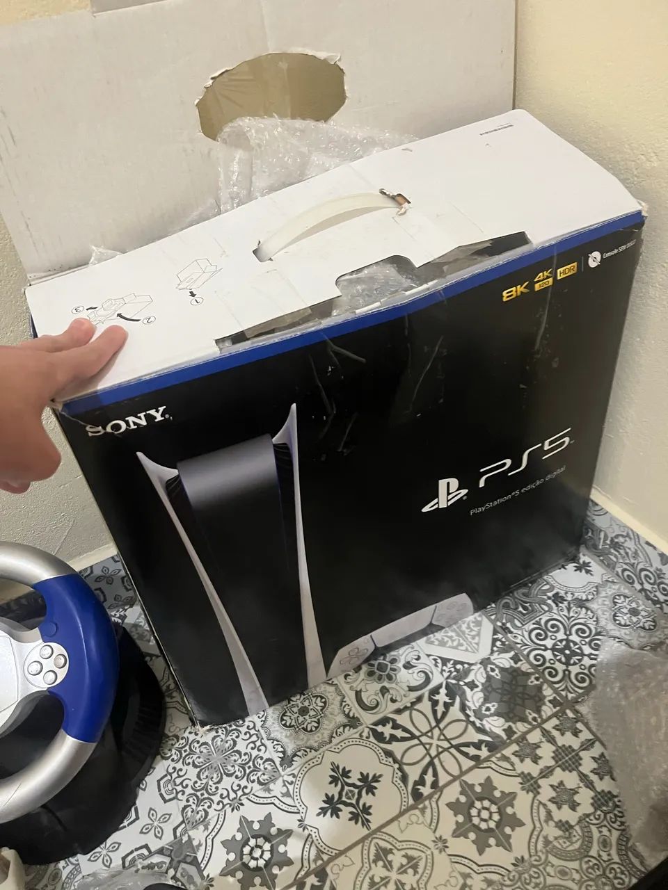 Caixa do PlayStation 5 