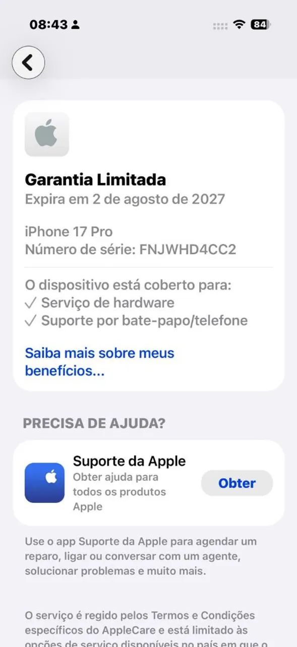 iPhone 17 Pro Laranja 256GB - Estado de Zero  - Foto 3