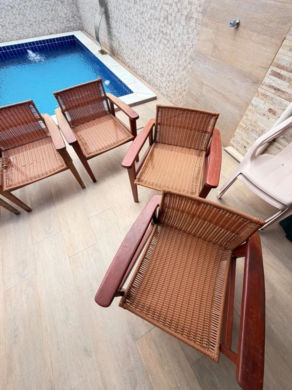 Cadeira Madeira Jatoba  - Foto 3