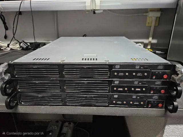Servidor Supermicro Xeon X3430 08GB Rack 1U