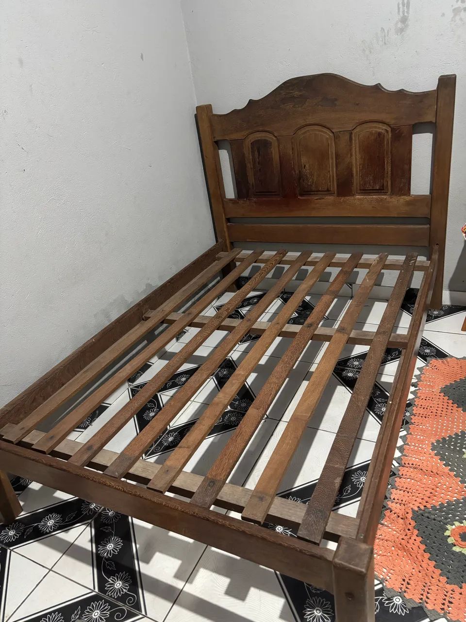 Cama casal de madeira  - Foto 3