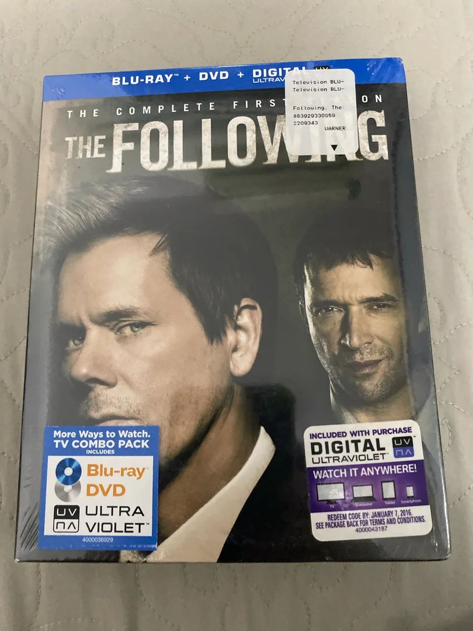 Esse é ?The Following - A Primeira Temporada Completa? em Blu-ray + DVD + Digital.