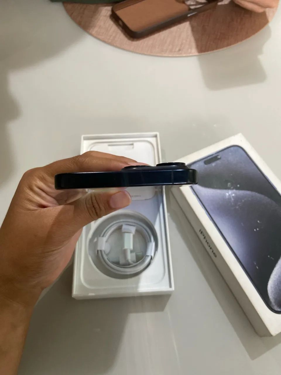 Iphone 15 Pro Max 512 gb - Azul Titanium  - Foto 3