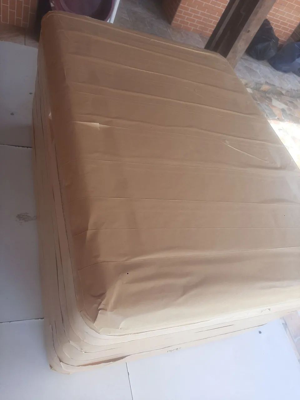 Caixa de isopor com dreno de 100 litros com fita adesiva protetora - Foto 4