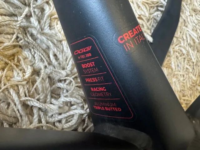 Quadro Bicicleta Oggi H-tec 3bb Alumínio Boost Preto - Foto 2