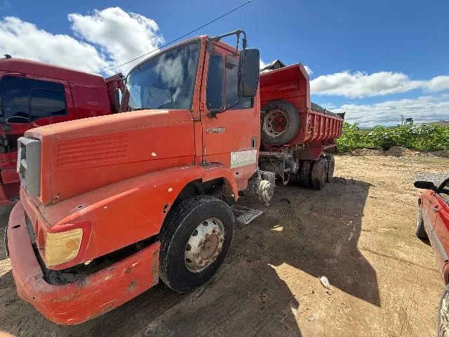Mercedes 1620 1999 caçamba - Foto 5