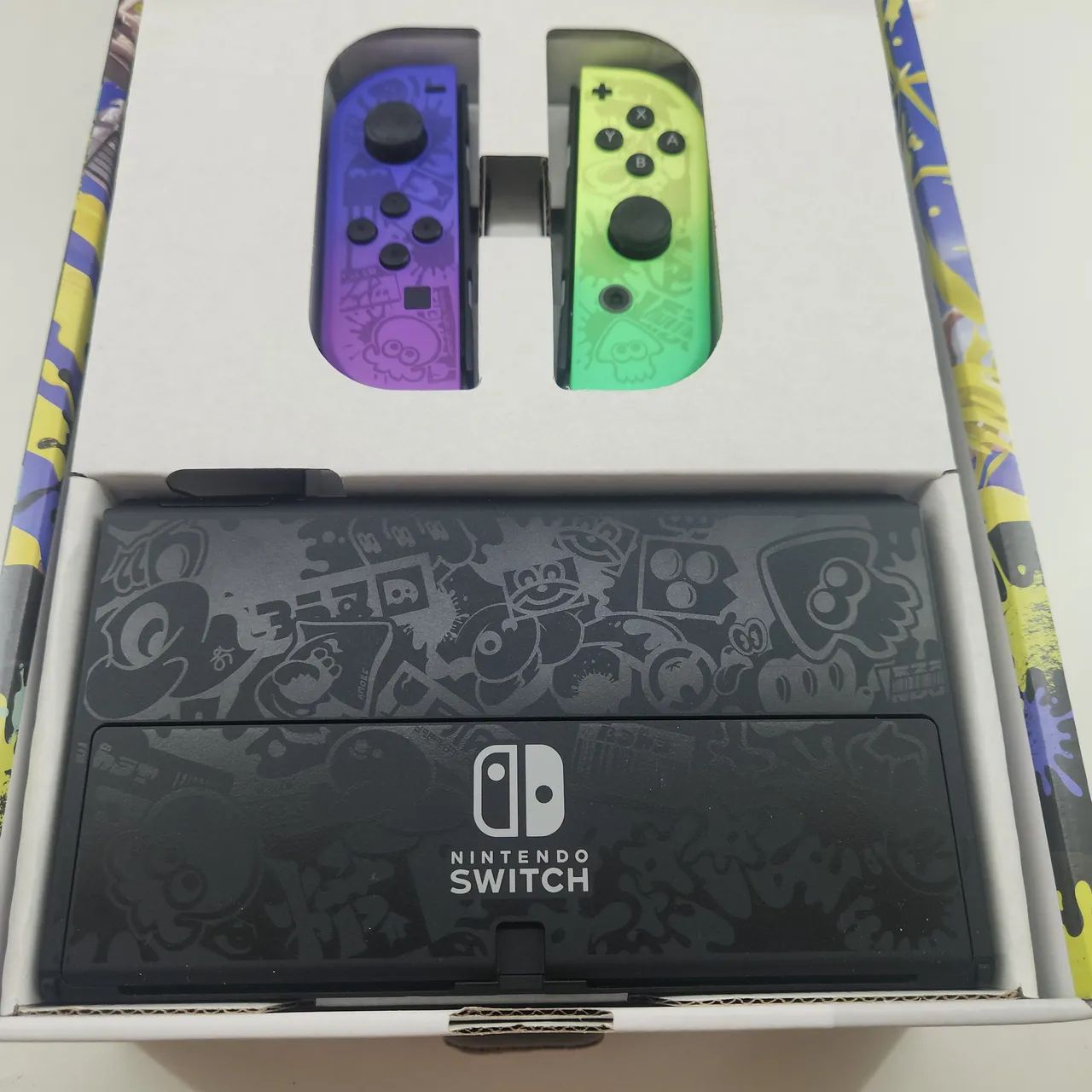 Nintendo Switch Oled edicao Splatoon3  - Foto 4