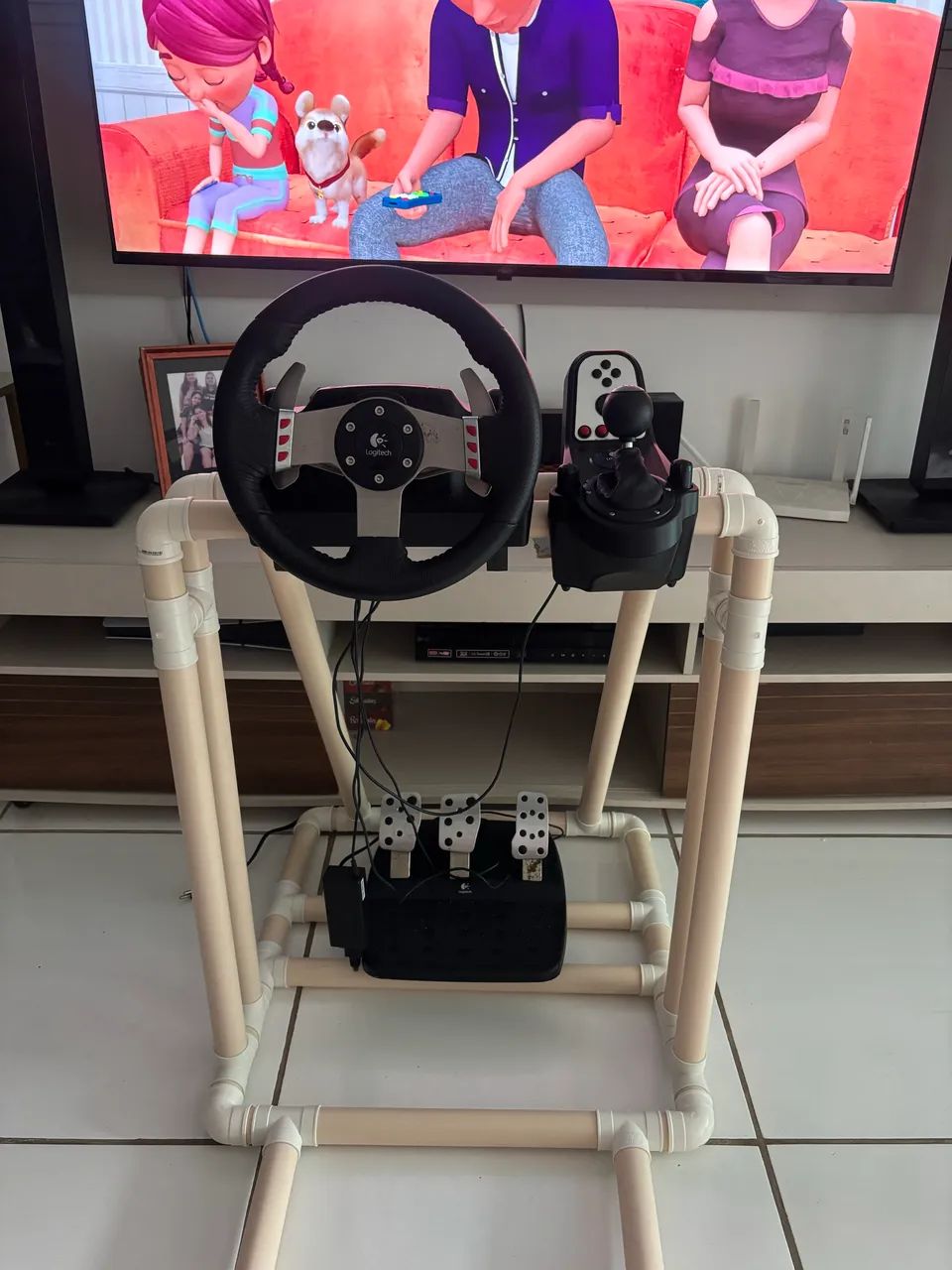 Volante G27 logitec - Foto 4