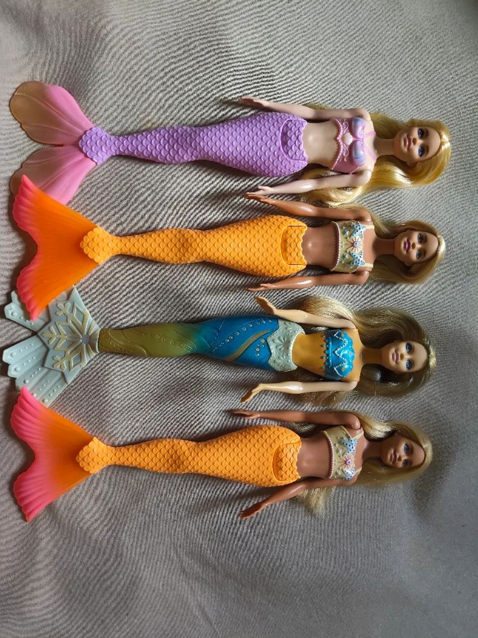 Lote Barbie sereias Mattel 