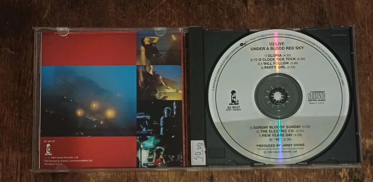 Cd U2 importado (USA)  usado - Foto 2