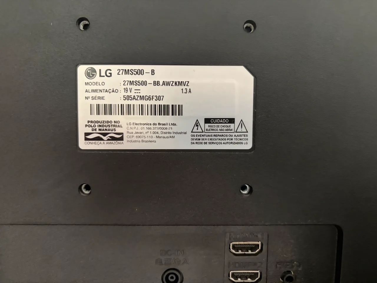 Monitor LG 27 polegadas IPS Full HD - Foto 2