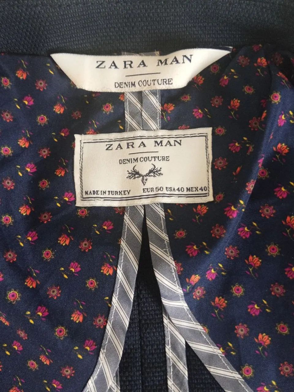 Blazer Zara Azul importado  parcelo no cartao