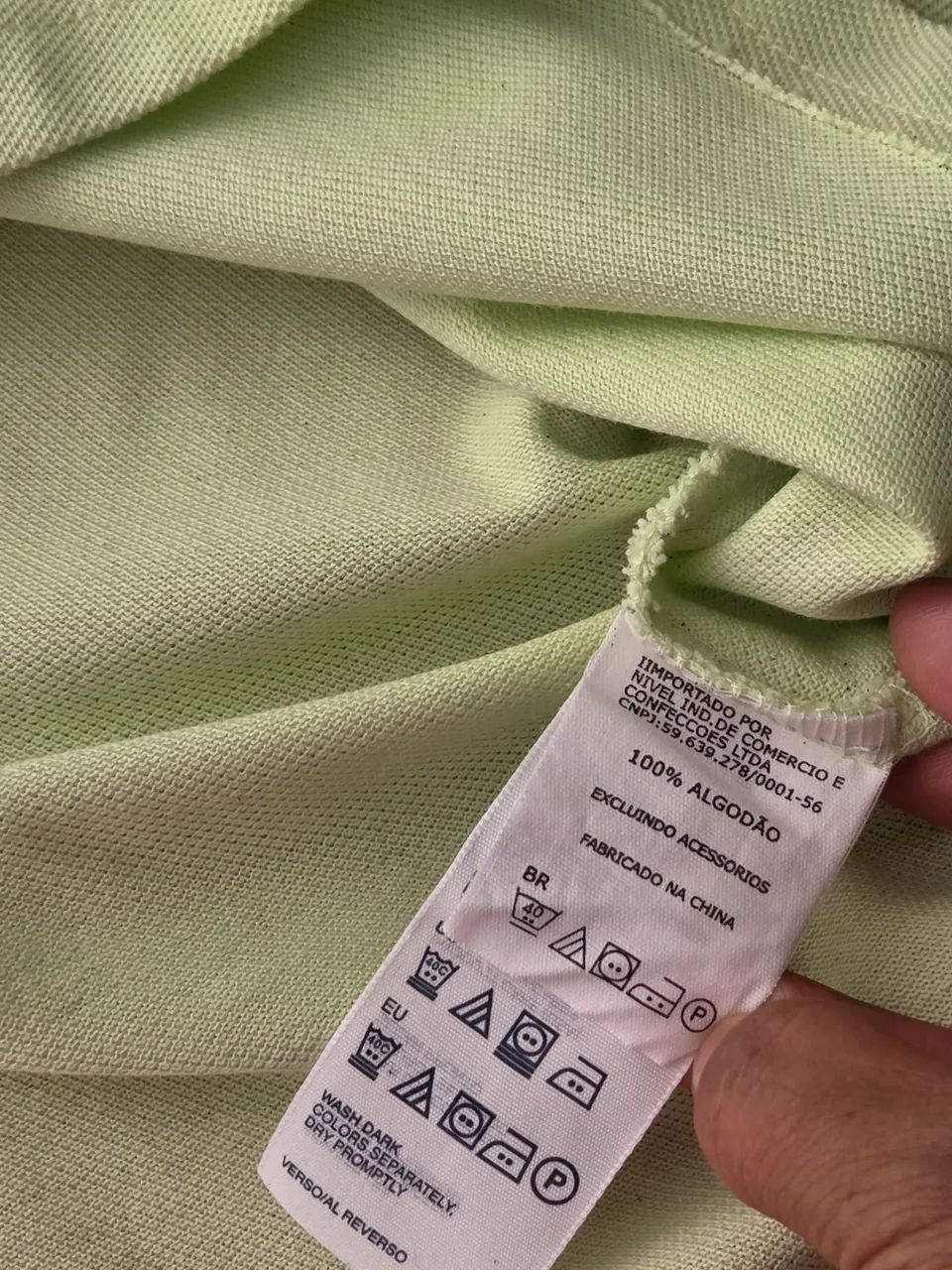 Tommy Hilfiger Camisa Polo Verde P - Foto 5