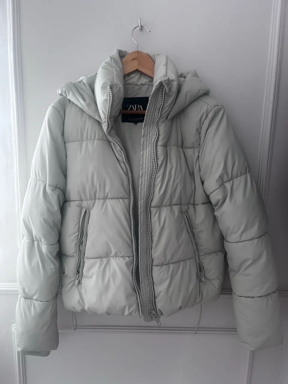 Jaqueta Puffer para neve Zara - Foto 5
