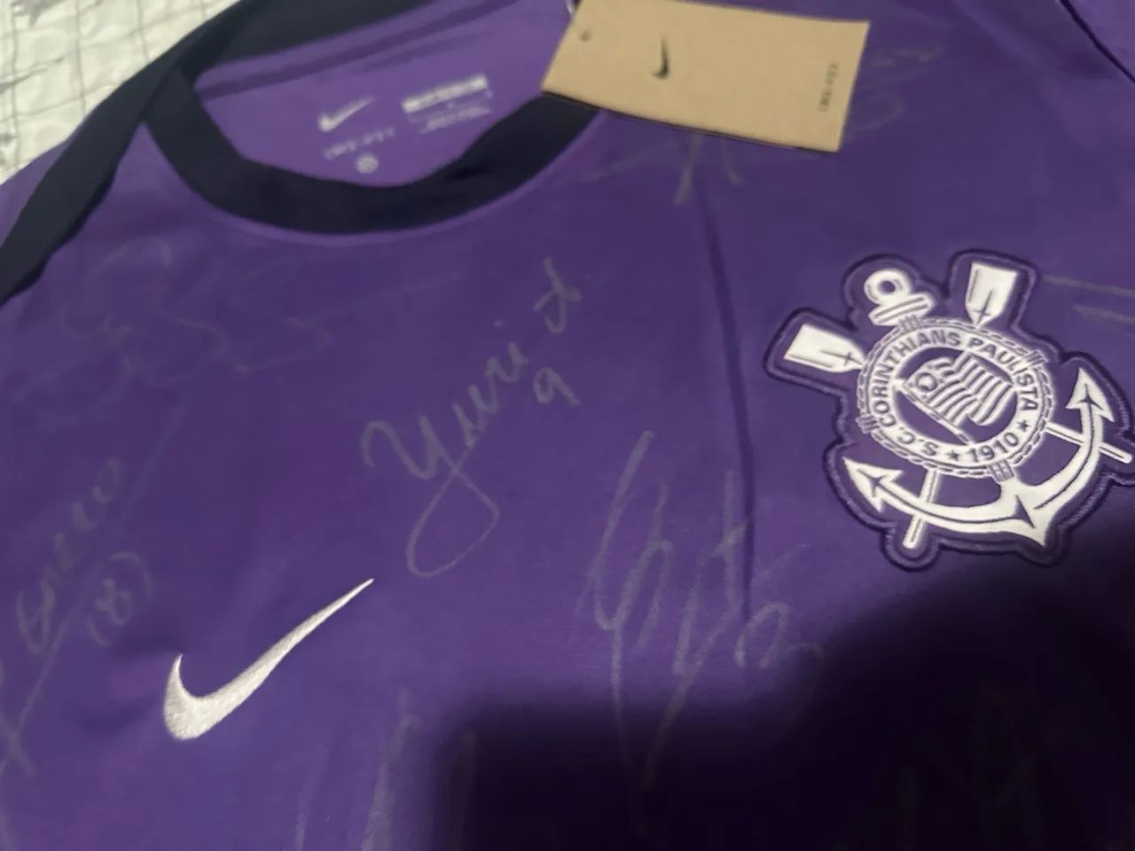 Camisa Corinthians OFICIAL 2026 - Autografada