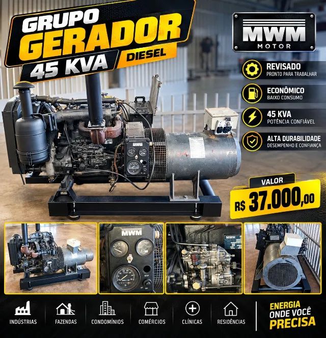 Grupo Gerador 40kva
