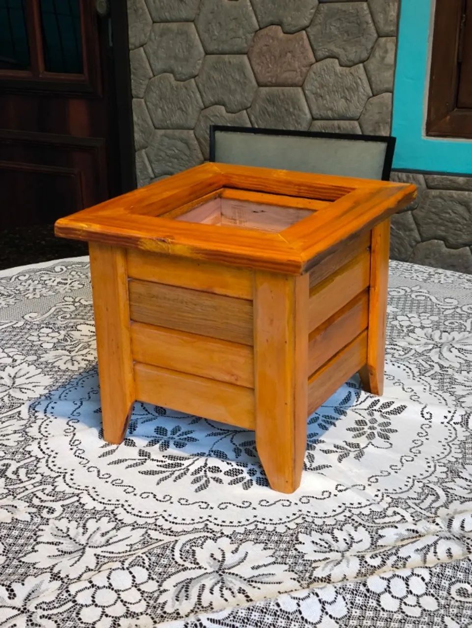 Vaso de Madeira