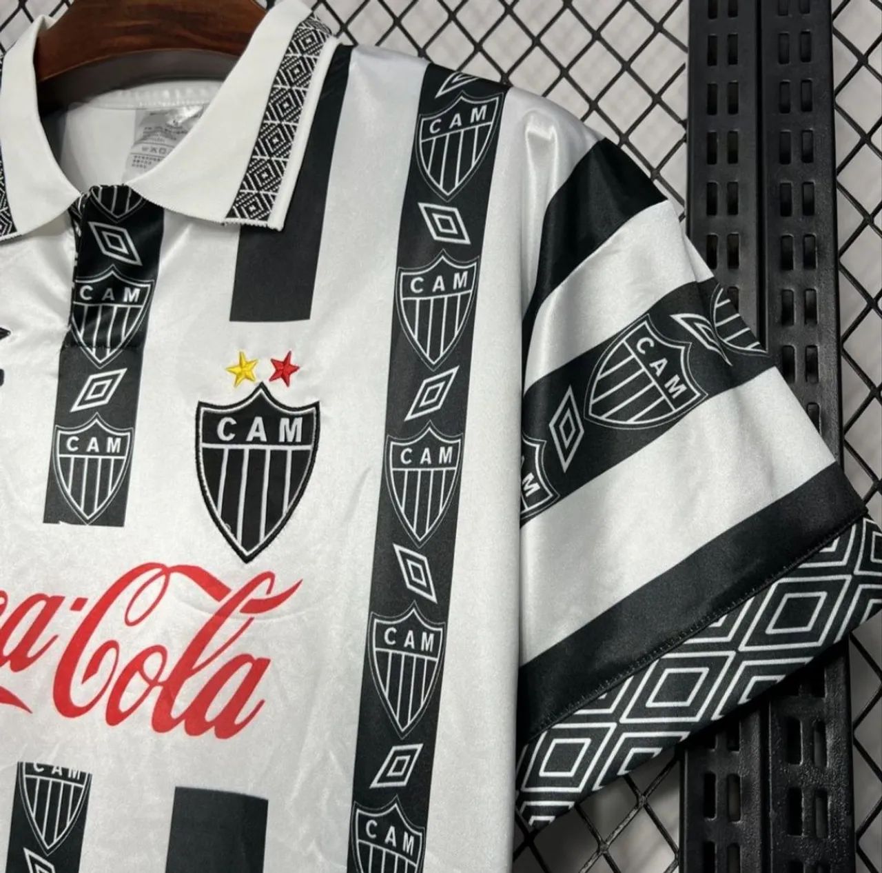 Camisa Atlético Mineiro Retrô Coca cola 1995 - Foto 3