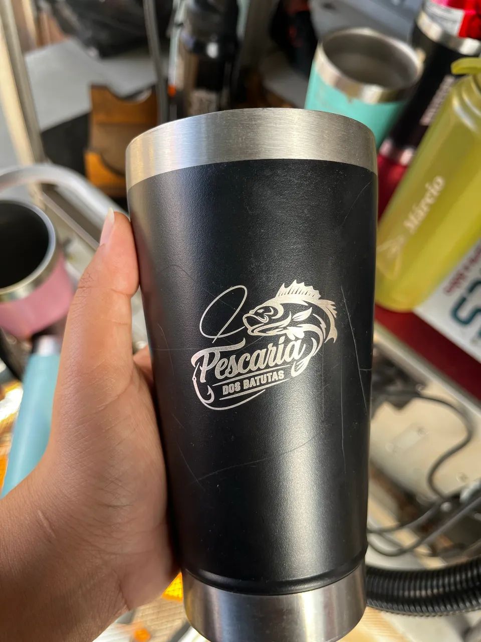 Copos e garrafas personalizadas acabamento premium  - Foto 5