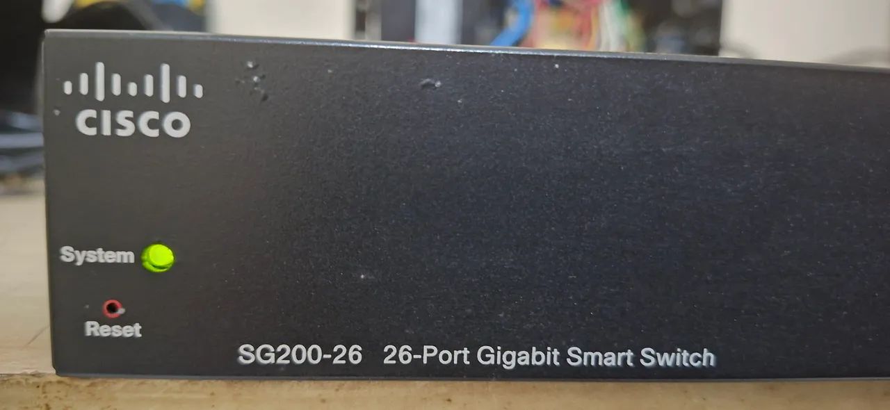 Switch cisco sg200-26 gerenciavel
